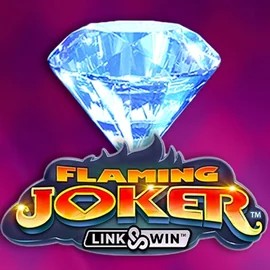 Flaming Joker Link and Win logo by Barstruck at Wolf Casino