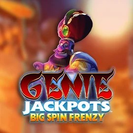 Genie Jackpots: Big Spin Frenzy slot icon by Blueprint Gaming, available at Wolf Casino