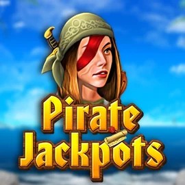 Pirate Jackpots logo by Belatra Games Wolf Casino