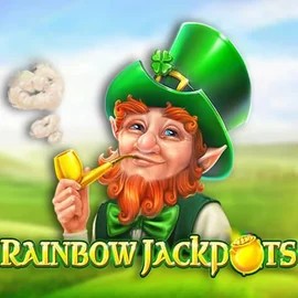 Enjoy Rainbow Jackpots by Red Tiger Gaming – logo hosted on wolfcasino.net
