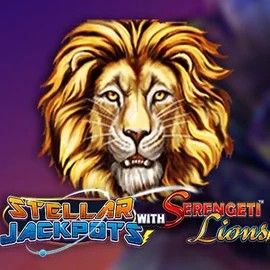 Try Stellar Jackpots with Serengeti Lions slot by Lightning Box Game on wolfcasino.net – logo image