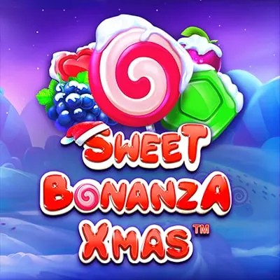 Sweet Bonanza Xmas Slot slot icon by Pragmatic Play, available at Wolf Casino