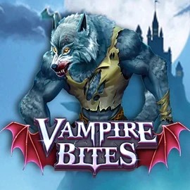 Vampire Bites logo – Slots by Amusnet Interactive at Wolf Casino